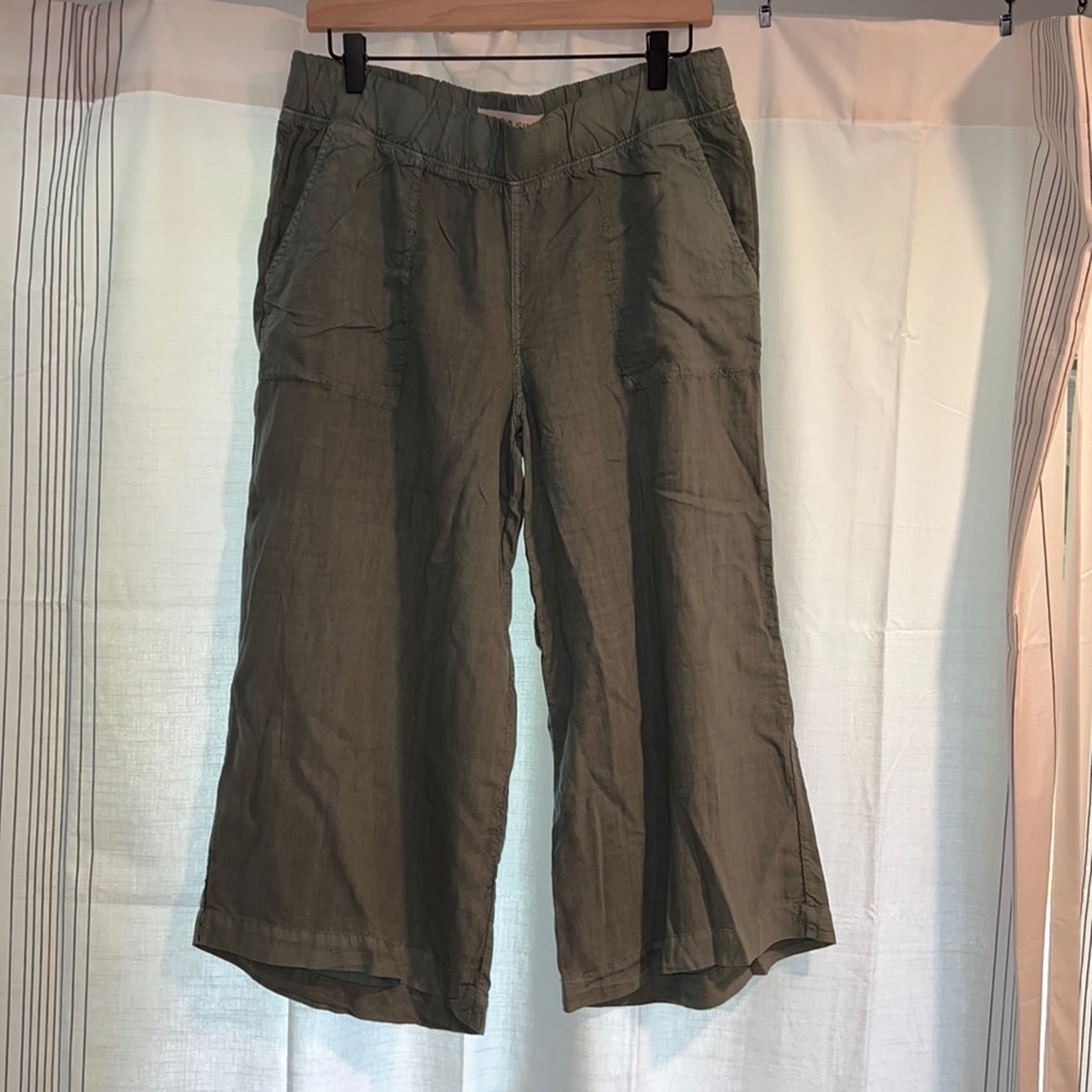 Cloth and Stone Wide Leg Cropped Pants